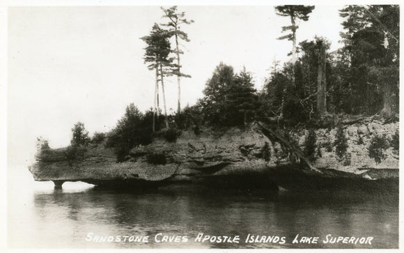 Sandstone Caves, Apostle Islands, Lake Superior, WI - Carey's Emporium