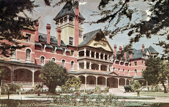 Beautiful California Hotel El Paso De Robles Hot Springs, Paso Robles, CA - Carey's Emporium