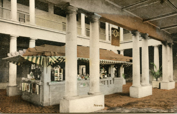 News Stand, El Garces Hotel, Needles, CA - Carey's Emporium