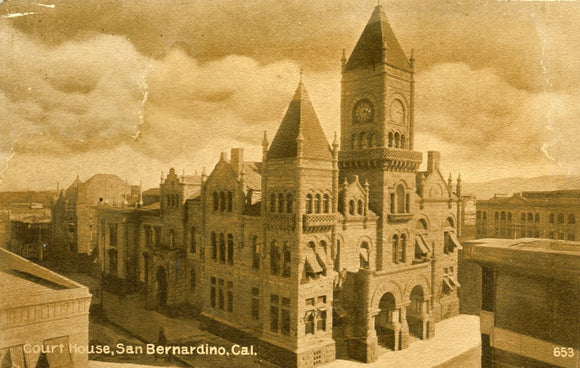 Court House, San Bernardino, CA - Carey's Emporium