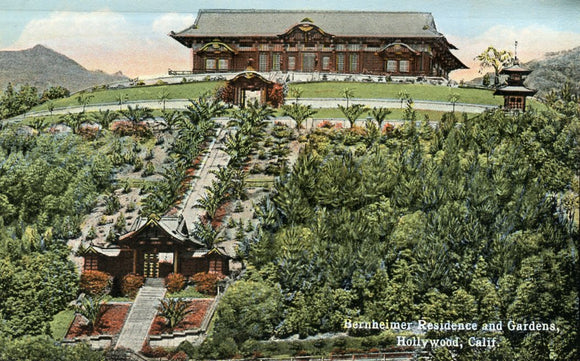 Bernheimer Residence and Gardens, Hollywood, CA - Carey's Emporium
