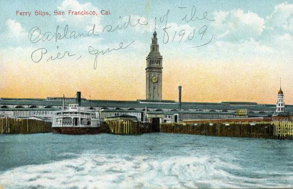 Ferry Slips, San Francisco, CA - Carey's Emporium