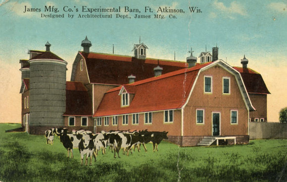 James Mfg. Co.'s Experimental Barn, Fort Atkinson, WI - Carey's Emporium
