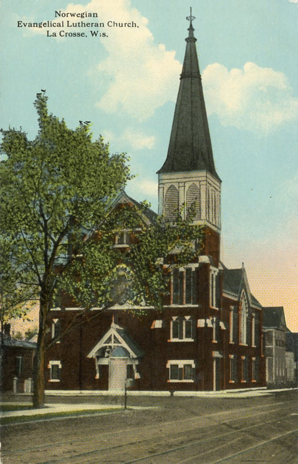 Norwegian Evangelical Lutheran Church, La Crosse, WI - Carey's Emporium