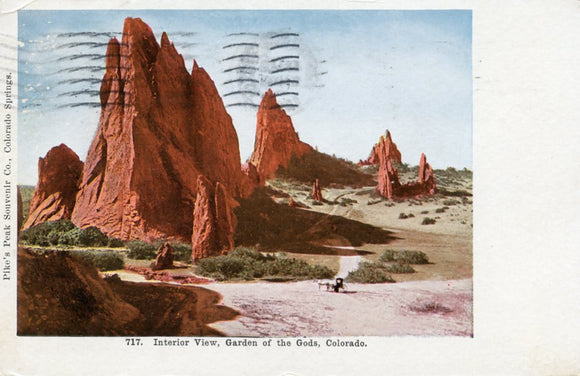 Interior View, Garden of the Gods, CO - Carey's Emporium