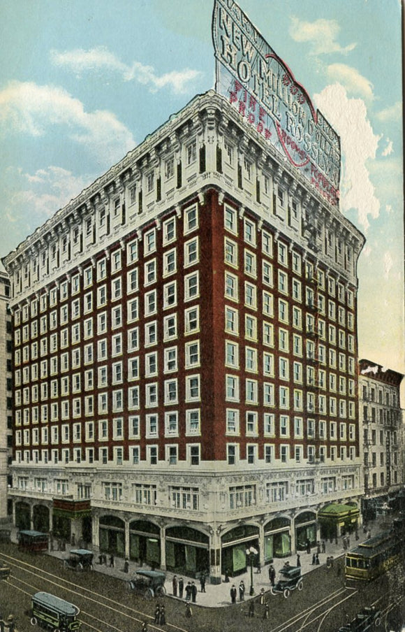 Hart Bros. New Hotel Rosslyn, 800 Rooms in the Hearrt of Los Angeles, Fifth and Main, Los Angeles, CA - Carey's Emporium