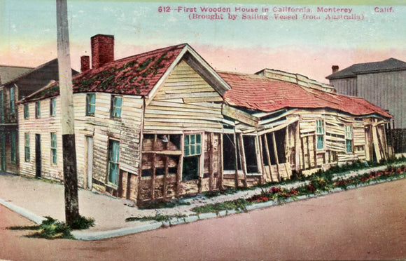 First Wooden House in California, Monterey, CA - Carey's Emporium