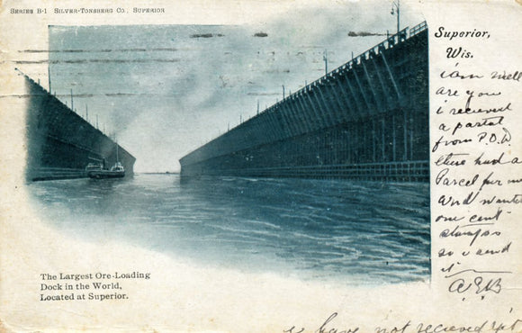 The Largest Ore-Loading Dock in the World, Located at Superior, WI - Carey's Emporium