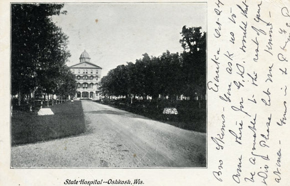 State Hospital, Oshkosh, WI - Carey's Emporium
