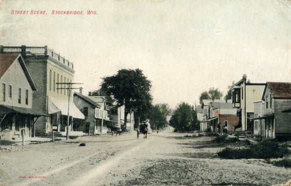 Street Scene, Stockbridge, WI - Carey's Emporium