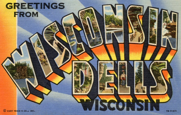 Greetings from Wisconsin Dells, WI - Carey's Emporium