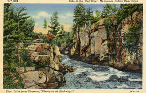 Dells of the Wolf River, Menominee Indian Reservation, Short Drive from Shawano, WI - Carey's Emporium