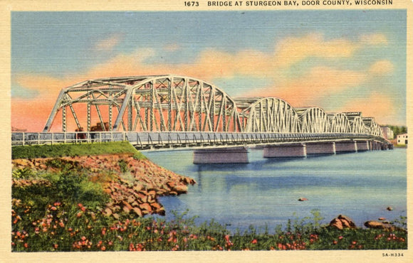 Bridge at Sturgeon Bay, Door County, WI - Carey's Emporium