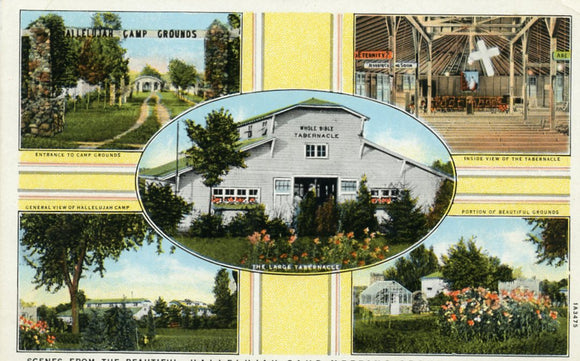 Scenes from the Beautiful Hallelujah Camp Meeting Grounds, Oregon, WI - Carey's Emporium