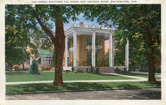 The Green Shutters Tea Room and Antique Shop, Whitewater, WI - Carey's Emporium