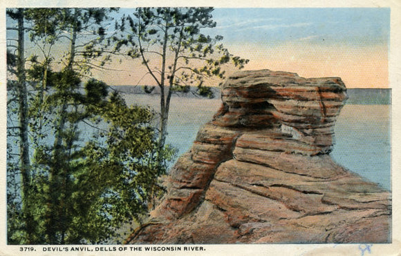 Devil's Anvil, Dells of the Wisconsin River, WI - Carey's Emporium