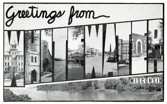 Greetings from Whitewater, WI - Carey's Emporium