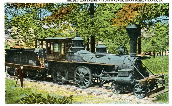 The Old War Engine at Fort Walker, Grant Park, Atlanta, GA - Carey's Emporium
