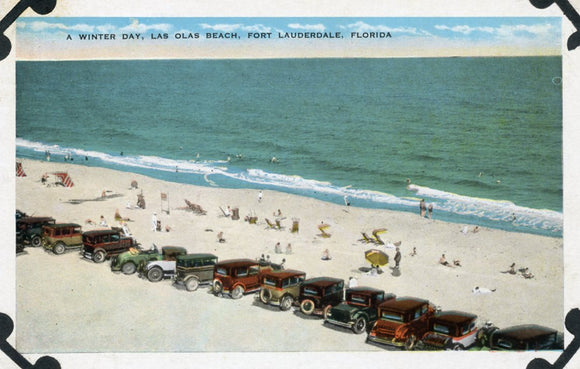 A Winter Day, Las Olas Beach, Fort Laudersale, FL - Carey's Emporium