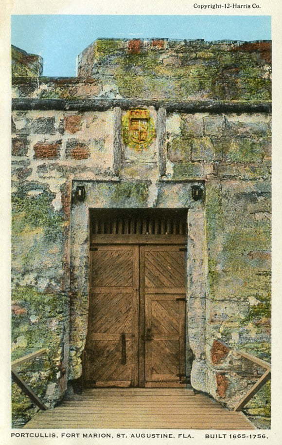Portcullis, Fort Marion, St. Augustine, FL - Carey's Emporium