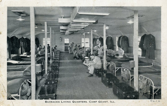 Barracks Living Quarters, Camp Grant, IL - Carey's Emporium