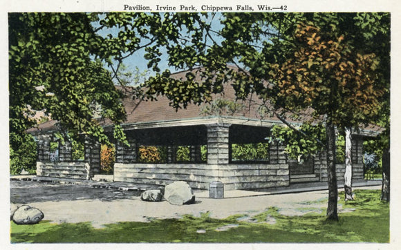 Pavilion, Irvine Park, Chippewa Falls, WI - Carey's Emporium