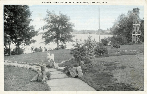 Chetek Lake from Yellow Lodge, Chetek, WI - Carey's Emporium