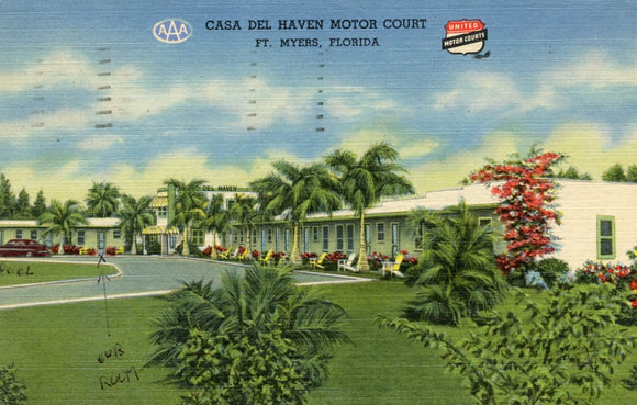 Casa Del Haven Motor Court, Fort Myers, FL - Carey's Emporium