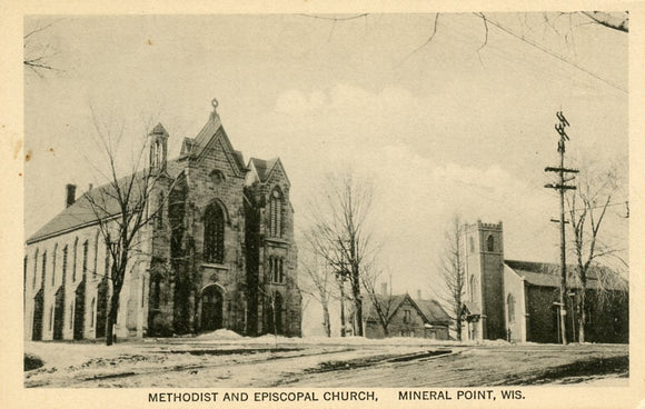 Methodist and Episcopal Church, Mineral Point, WI - Carey's Emporium