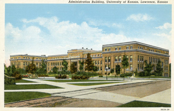 Administration Building, University of Kansas, Lawrence, KS - Carey's Emporium