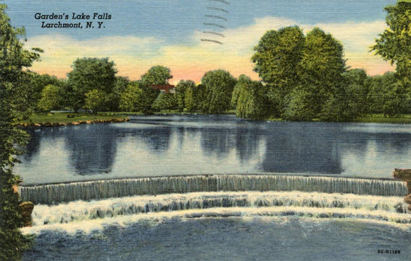 Garden's Lake Falls, Larchmont, NY - Carey's Emporium