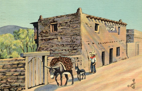 The Oldest House in the U. S., Santa Fe, NM - Carey's Emporium