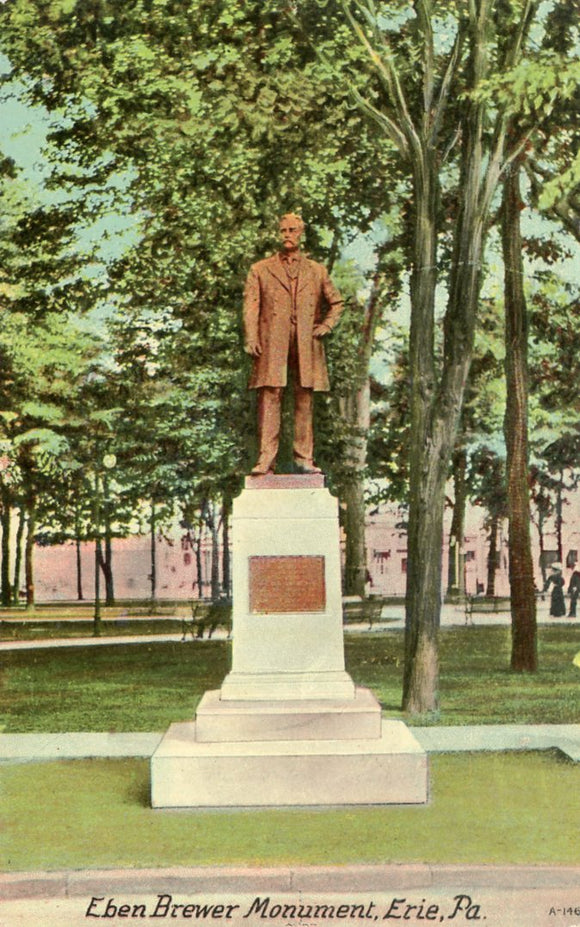 Eben Brewer Monument, Erie, PA - Carey's Emporium
