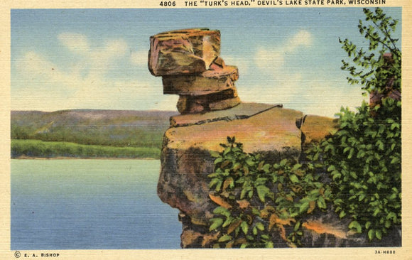 The Turk's Head, Devil's Lake State Park, WI - Carey's Emporium