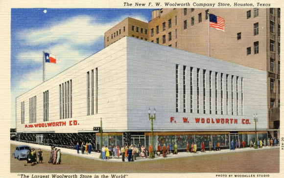 The New F. W. Woolworth Company Store, Houston, TX - Carey's Emporium
