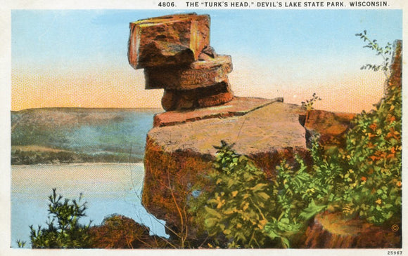 The Turk's Head, Devil's Lake State Park, WI - Carey's Emporium