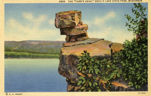 The Turk's Head, Devil's Lake State Park, WI - Carey's Emporium