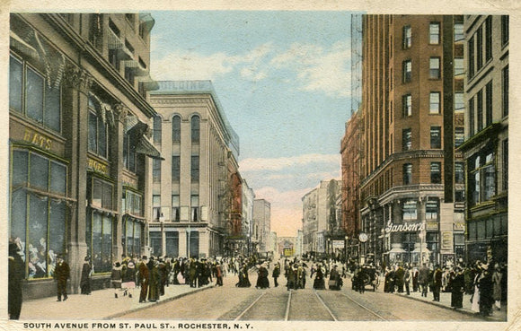 South Avenue from St. Paul St., Rochester, NY - Carey's Emporium