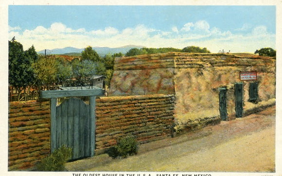 The Oldest House in the U. S. A., Santa Fe, NM - Carey's Emporium