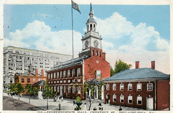 Independence Hall, Chestnut St., Philadelphia, PA - Carey's Emporium