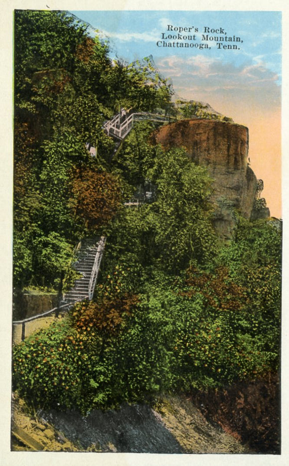 Roper's Rock, Lookout Mountain, Chattanooga, TN - Carey's Emporium