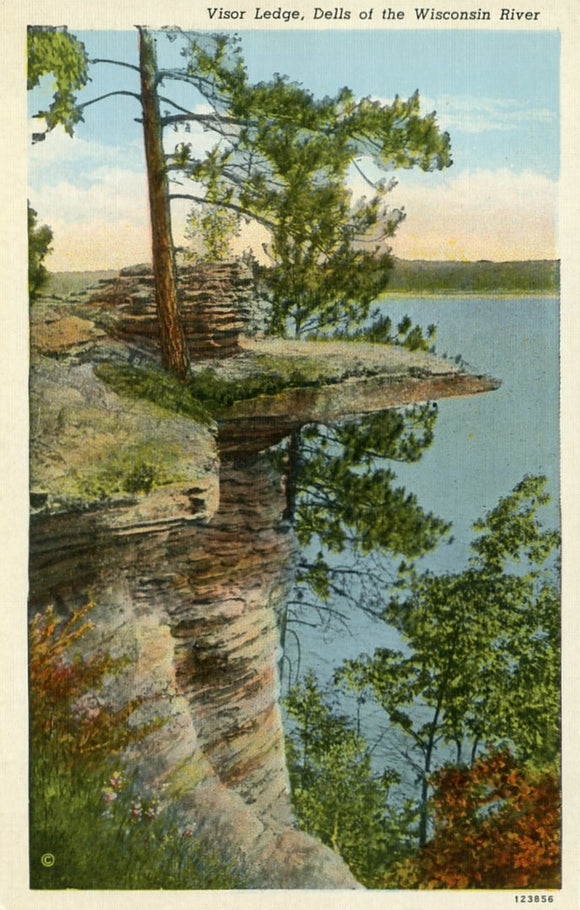 Visor Ledge, Dells of the Wisconsin River, WI - Carey's Emporium