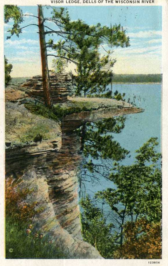 Visor Ledge, Dells of the Wisconsin River, WI - Carey's Emporium