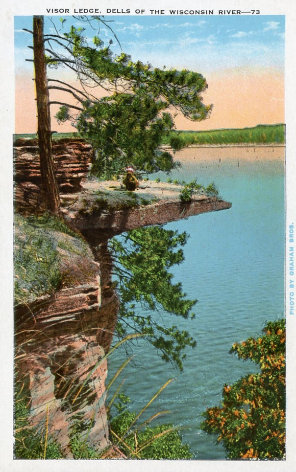 Visor Ledge, Dells of the Wisconsin River, WI - Carey's Emporium