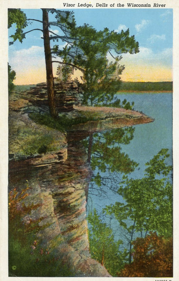 Visor Ledge, Dells of the Wisconsin River, WI - Carey's Emporium