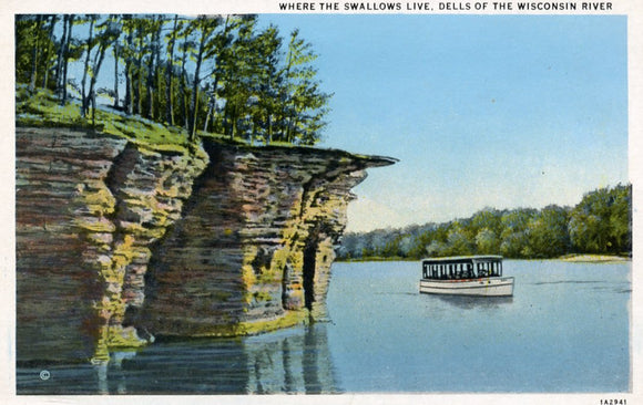 Where the Swallows Live, Dells of the Wisconsin River, WI - Carey's Emporium
