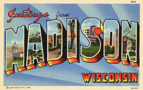 Greetings from Madison, WI - Carey's Emporium