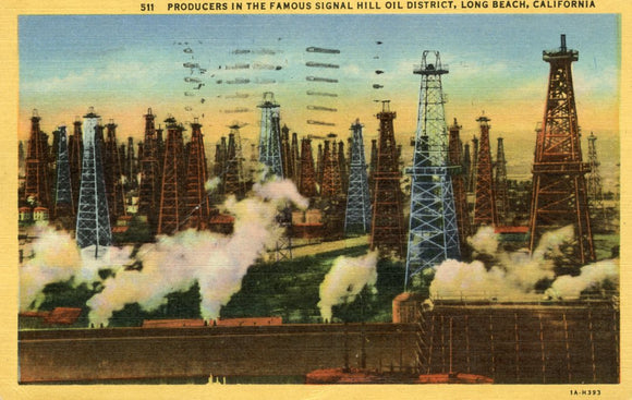 Producers in the Famous Signal Hill Oil District, Long Beach, CA - Carey's Emporium