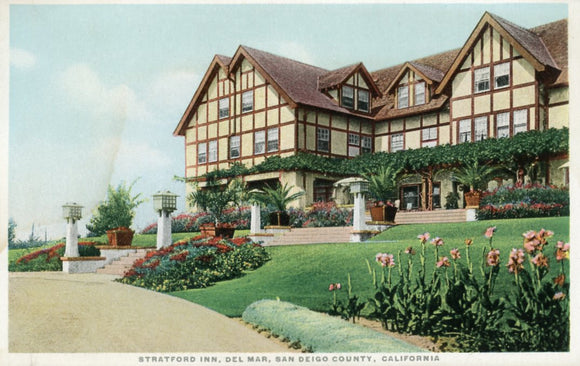 Stratford Inn, Del Mar, San Diego County, CA - Carey's Emporium