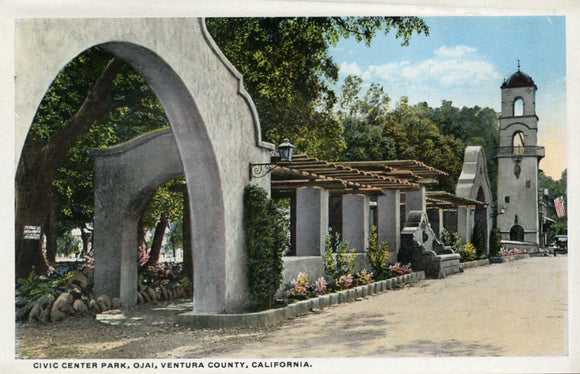 Civic Center Park, Ojai, Ventura County, CA - Carey's Emporium